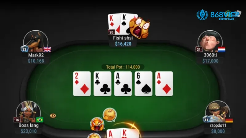 Chia Sẻ Mẹo Chơi Texas Hold'em Poker Cho Người Mới Tại 868vip 2 Hiểu rõ quy tắc cơ bản của Texas Hold'em Poker 868vip